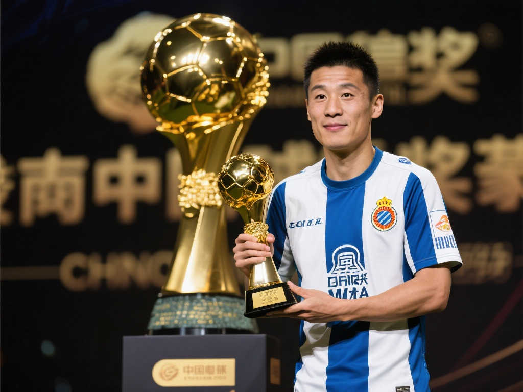 官方宣布：武磊荣膺2023中国金球奖，第四次摘得殊荣