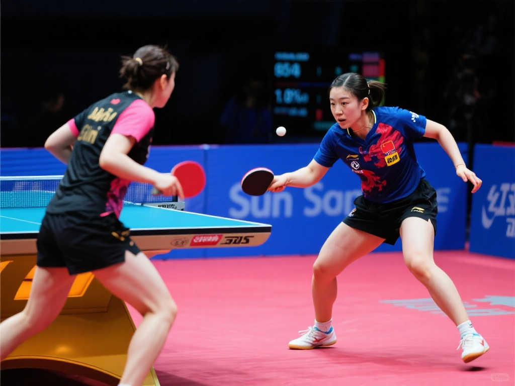 孙颖莎4-1力克陈幸同，世界杯决赛对决蒯曼！