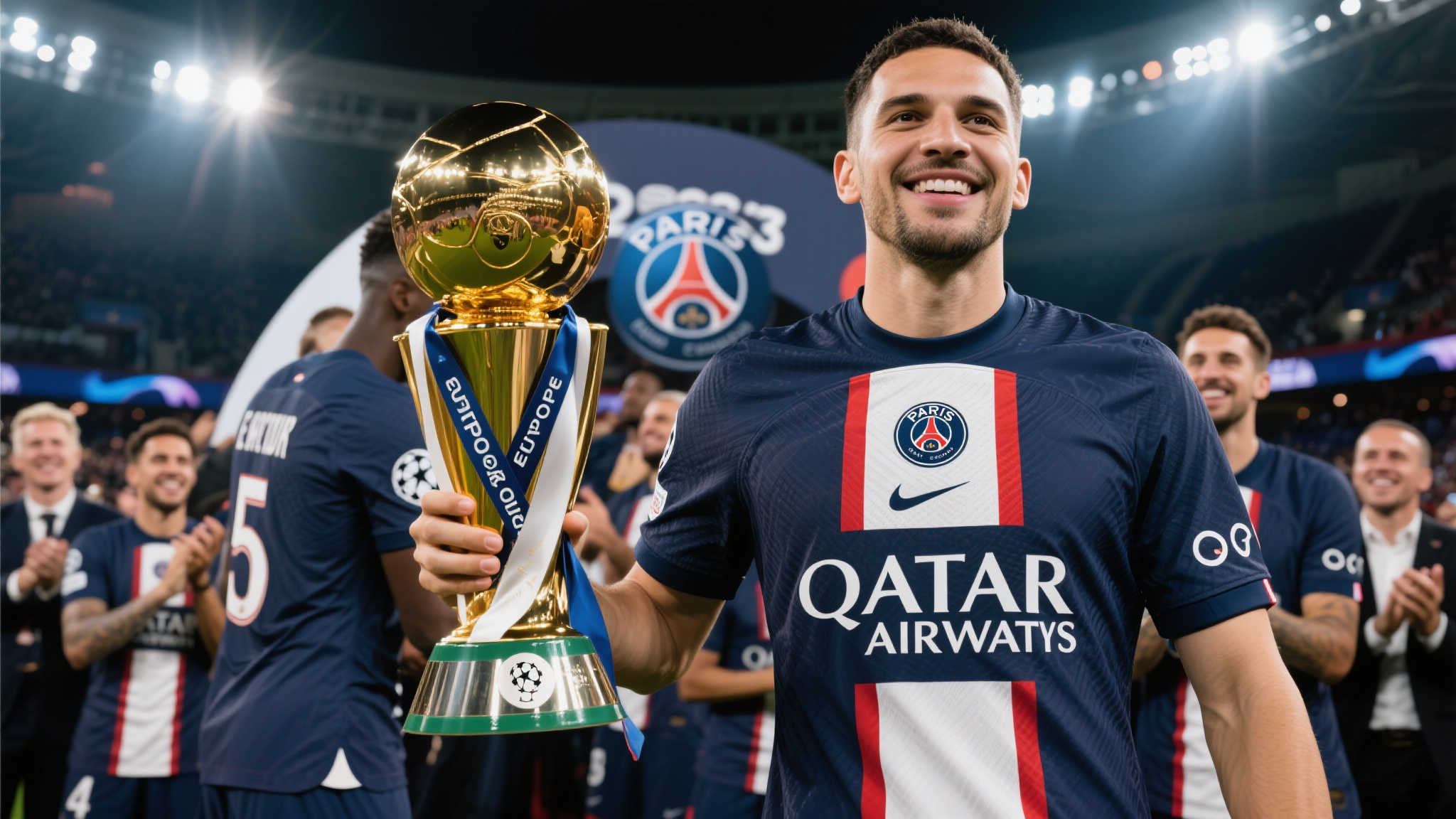 巴黎夺欧冠后,球衣是否增添星标仍未定 巴黎夺欧冠后,球衣是否增添星标仍未定